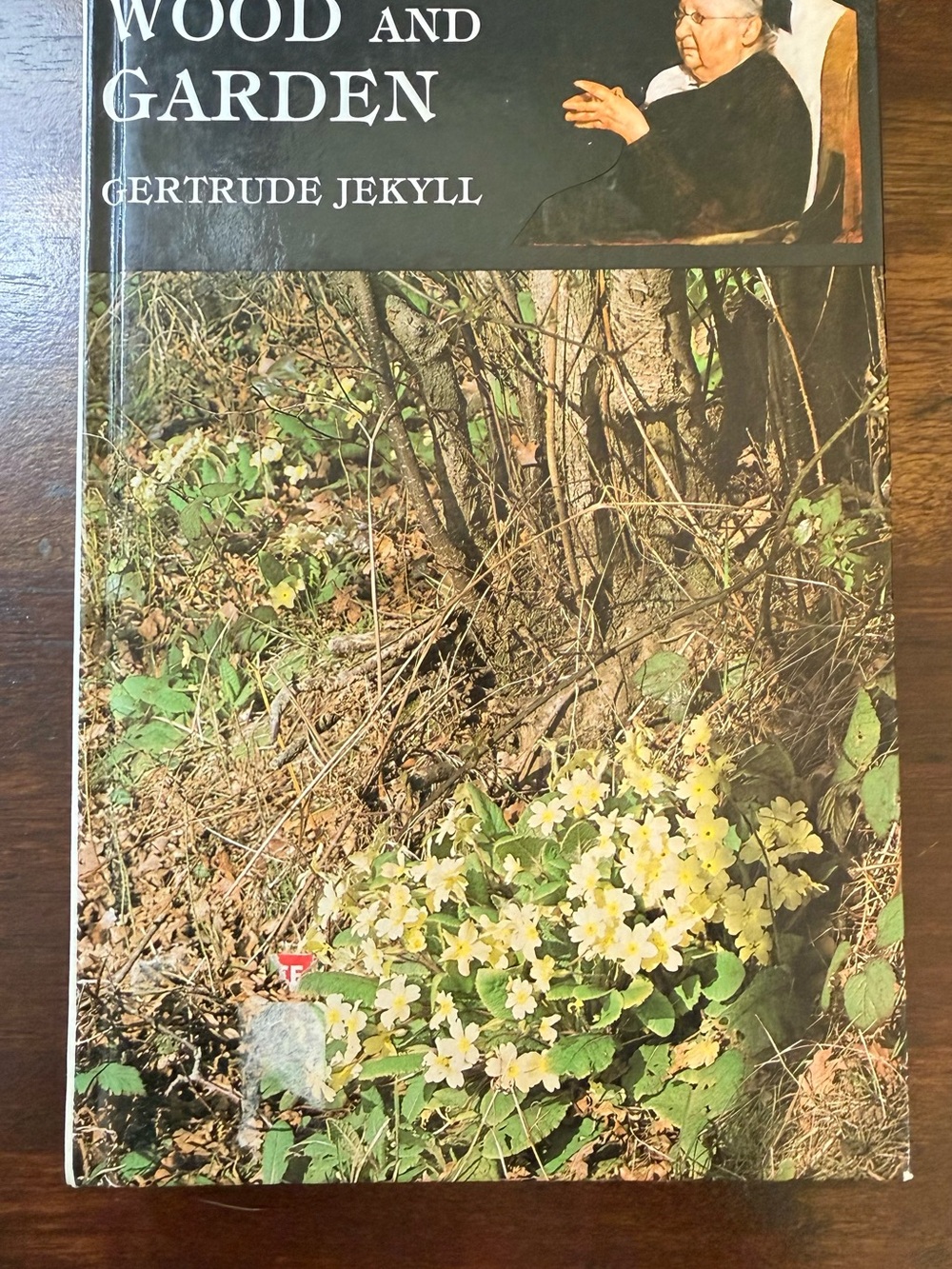 Gertrude Jekyll "Wood and Garden" Book - Yellow/Cream Floral Cover